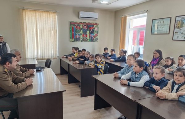 Dövlət Yanğından Mühafizə Xidməti Sumqayıtda “açıq qapı günü” keçirib