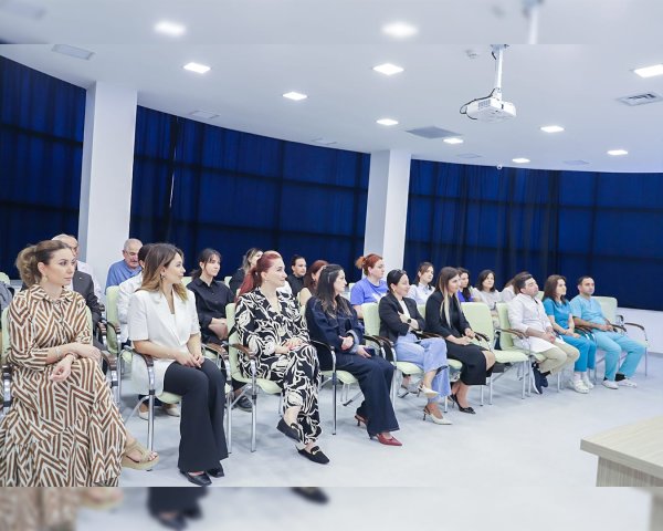 Sumqayıtda psixoloji sağlamlığın və qidalanmanın müalicəyə təsirinə dair tədbir keçirilib Sumqayıtda psixoloji sağlamlığın və qidalanmanın müalicəyə təsirinə dair tədbir keçirilib