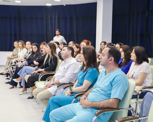 Sumqayıtda psixoloji sağlamlığın və qidalanmanın müalicəyə təsirinə dair tədbir keçirilib Sumqayıtda psixoloji sağlamlığın və qidalanmanın müalicəyə təsirinə dair tədbir keçirilib