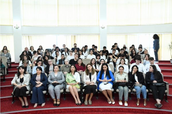 Sumqayıtda  “Gənclik və qadınların gücü: Hüquqi dövlət və suverenlik uğrunda” mövzusunda tədbir keçirilib - FOTOLAR