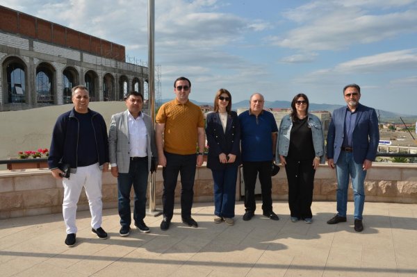 Sumqayıtın deputatları Qarabağda (FOTOLAR)