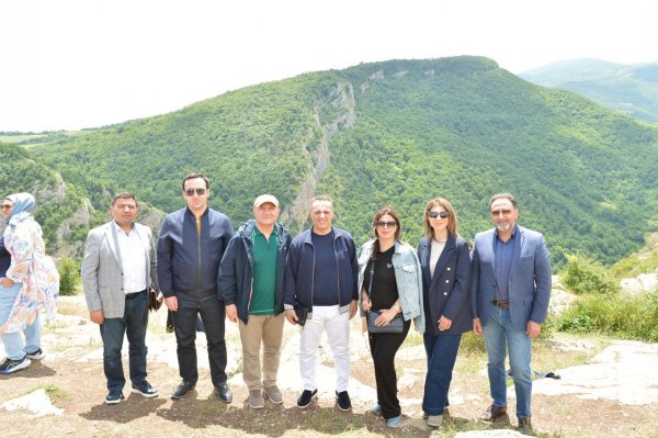 Sumqayıtın deputatları Qarabağda (FOTOLAR)