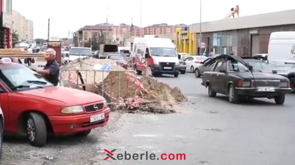 Saray körpüsündə sıxlıq müvəqqətidir: Rahat yol yaxındadır – FOTO - VİDEO