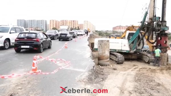 Saray körpüsündə sıxlıq müvəqqətidir: Rahat yol yaxındadır – FOTO - VİDEO