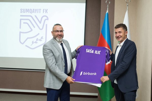 "Sumqayıt" FK baş məşqçi Saşa İliçlə müqavilə imzalayıb 