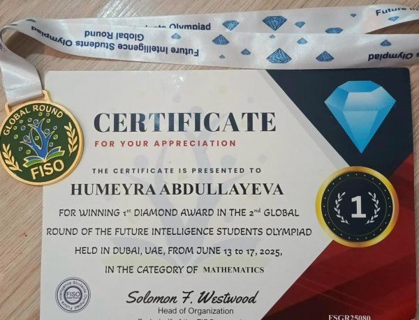 7 yaşında 21 medal qazanan azərbaycanlı şagird FOTO