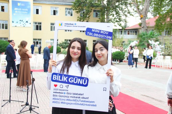 Mingəçevir Dövlət Universitetində Bilik Günü təntənəli şəkildə qeyd olunub (FOTO)