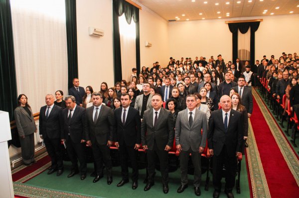 Mingəçevir Dövlət Universitetində Konstitusiya Gününə həsr olunmuş konfrans keçirilib