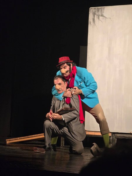 Sumqayıt Teatrı Rus Dram Teatrında "Qaravəlli" tamaşası ilə çıxış etdi (FOTO)