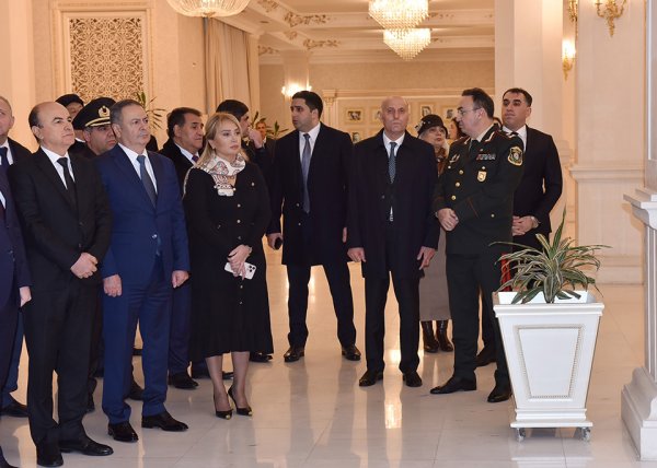 Sumqayıt şəhərində Ümummilli Lider Heydər Əliyevin anım mərasimi keçirilib - FOTOLAR