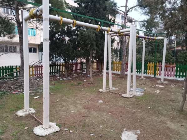 Sumqayıtda Lüdviqshafen Parkı: Uşaqlar üçün nəzərdə tutulan məkan, dostluq simvolunun baxımsız taleyi