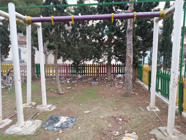 Sumqayıtda Lüdviqshafen Parkı: Uşaqlar üçün nəzərdə tutulan məkan, dostluq simvolunun baxımsız taleyi