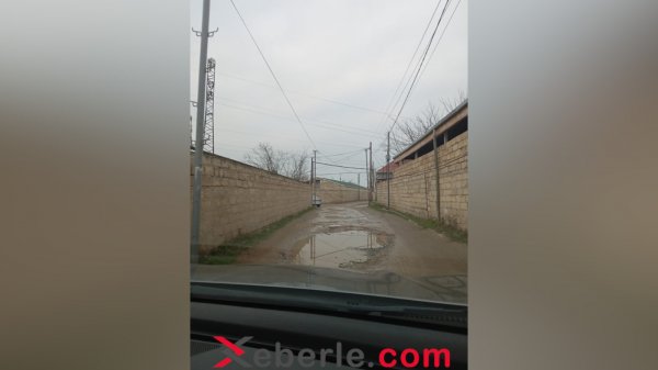 Sumqayıtın Ceyranbatan BTZ bağlarında yol problemi: Sakinlər çıxılmaz vəziyyətdə