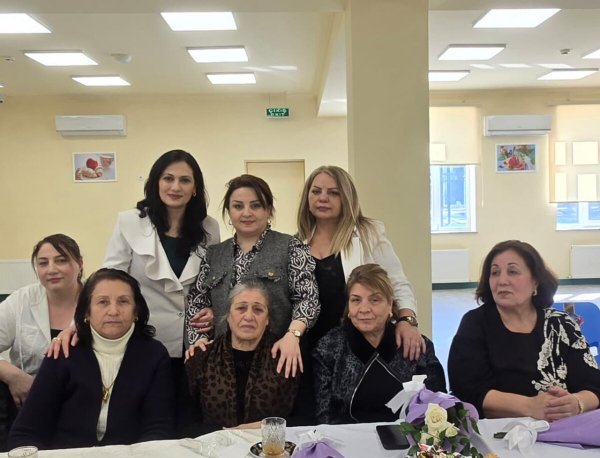 Veteran müəllimlərlə unudulmaz görüş... -FOTOLAR